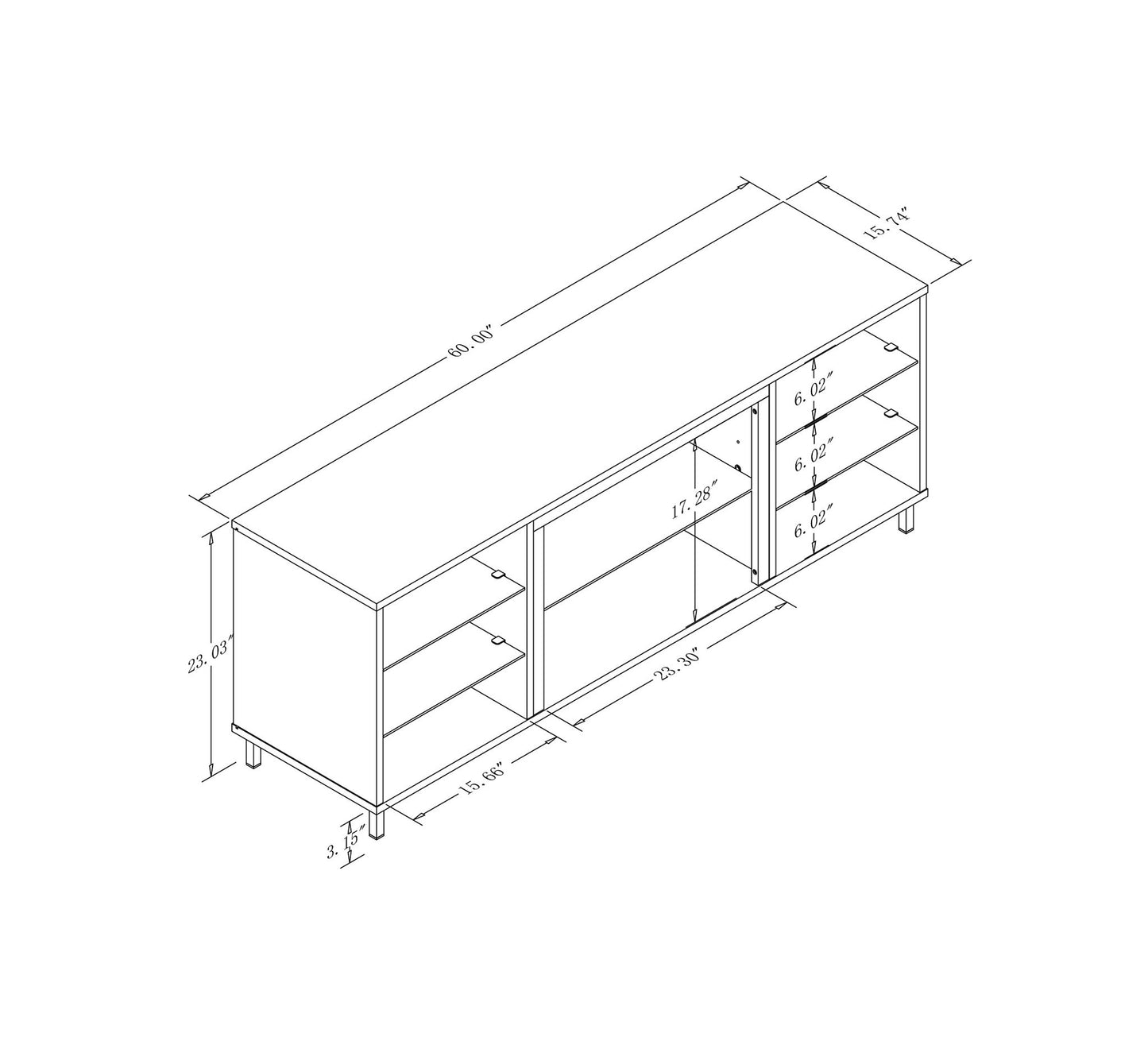 Manhattan Brighton - TV Stand