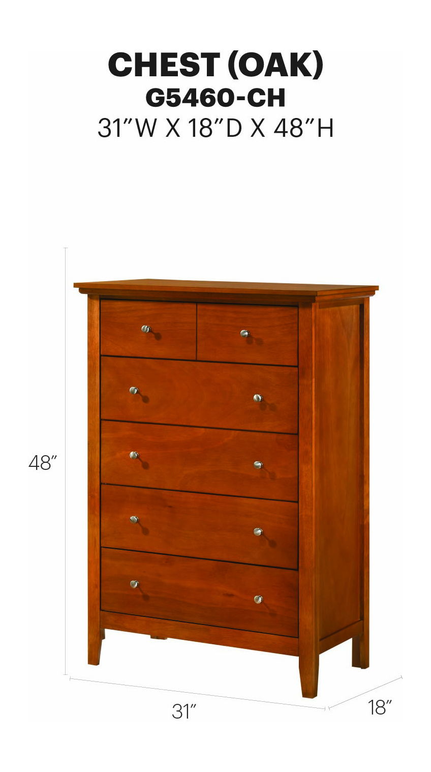 Glory Furniture - Hammond - Chest