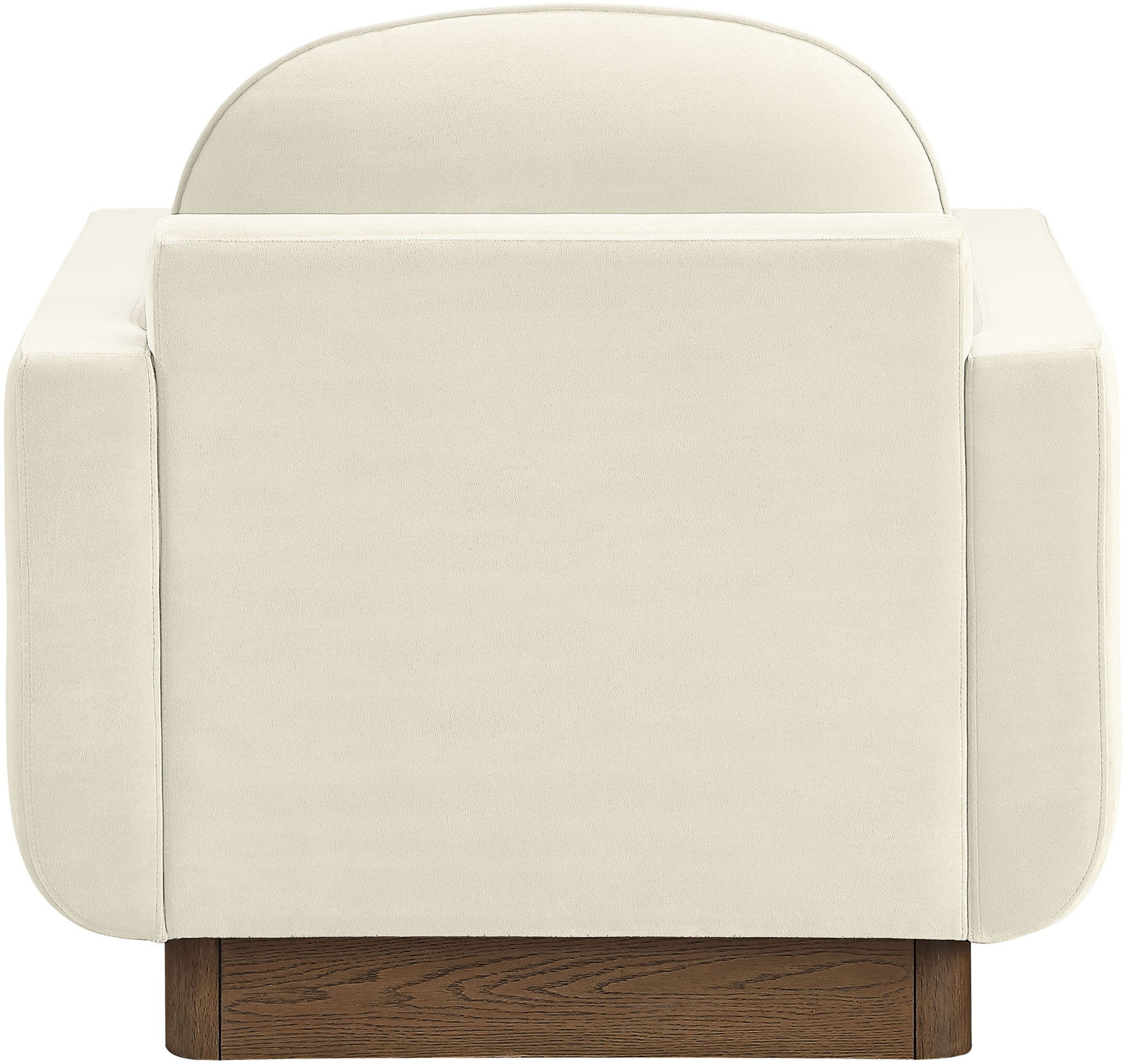 Diviento - Velvet Performance Fabric Upholstered Accent Chair