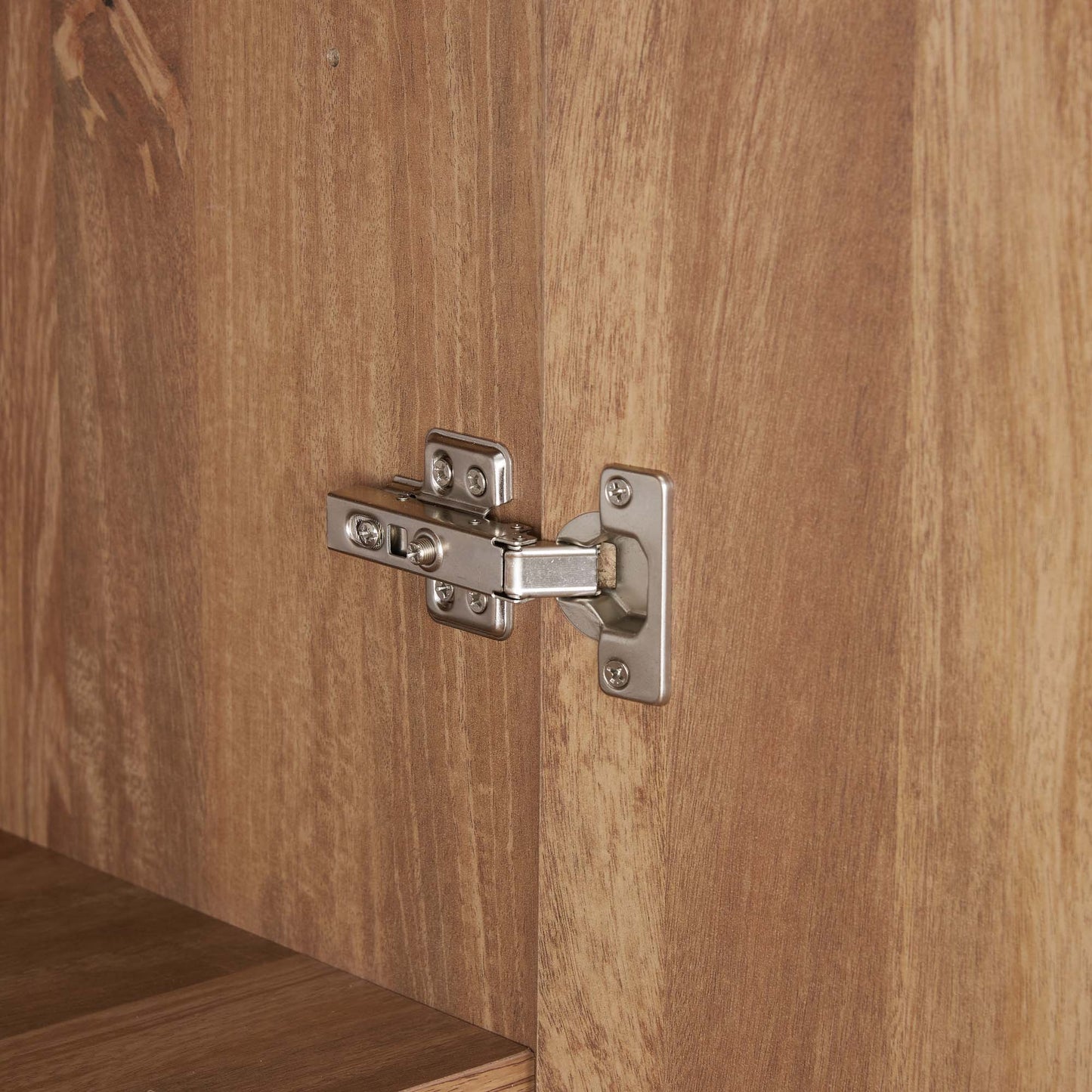 Manhattan Lee - Wardrobe Closet With Hanging Rod And Shoe Shelves