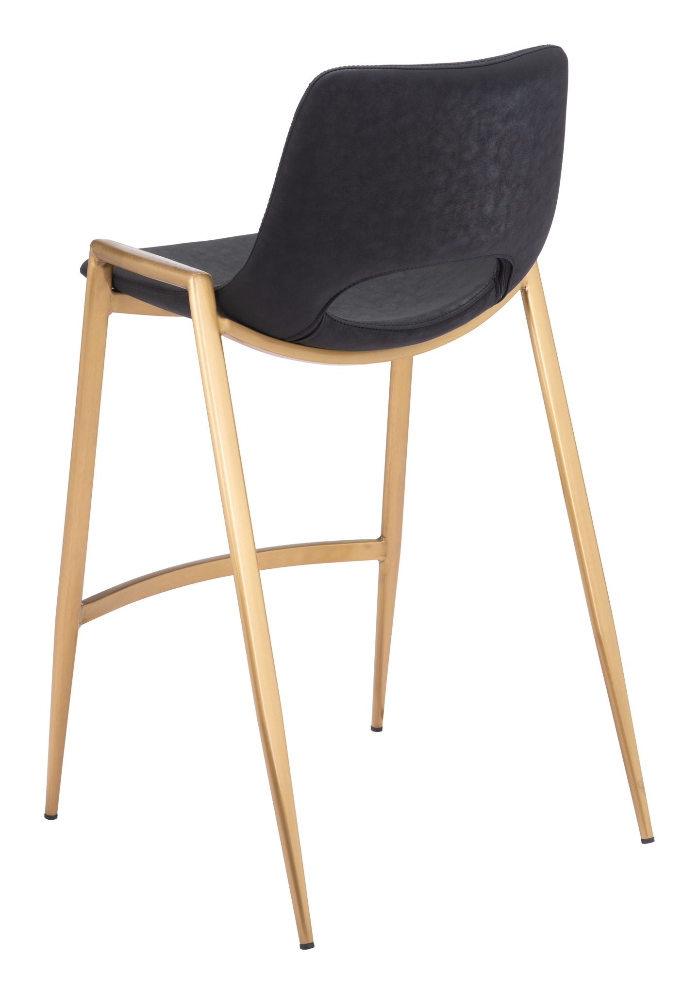 Desi - Counter Stool With Gold Legs (Set of 2)