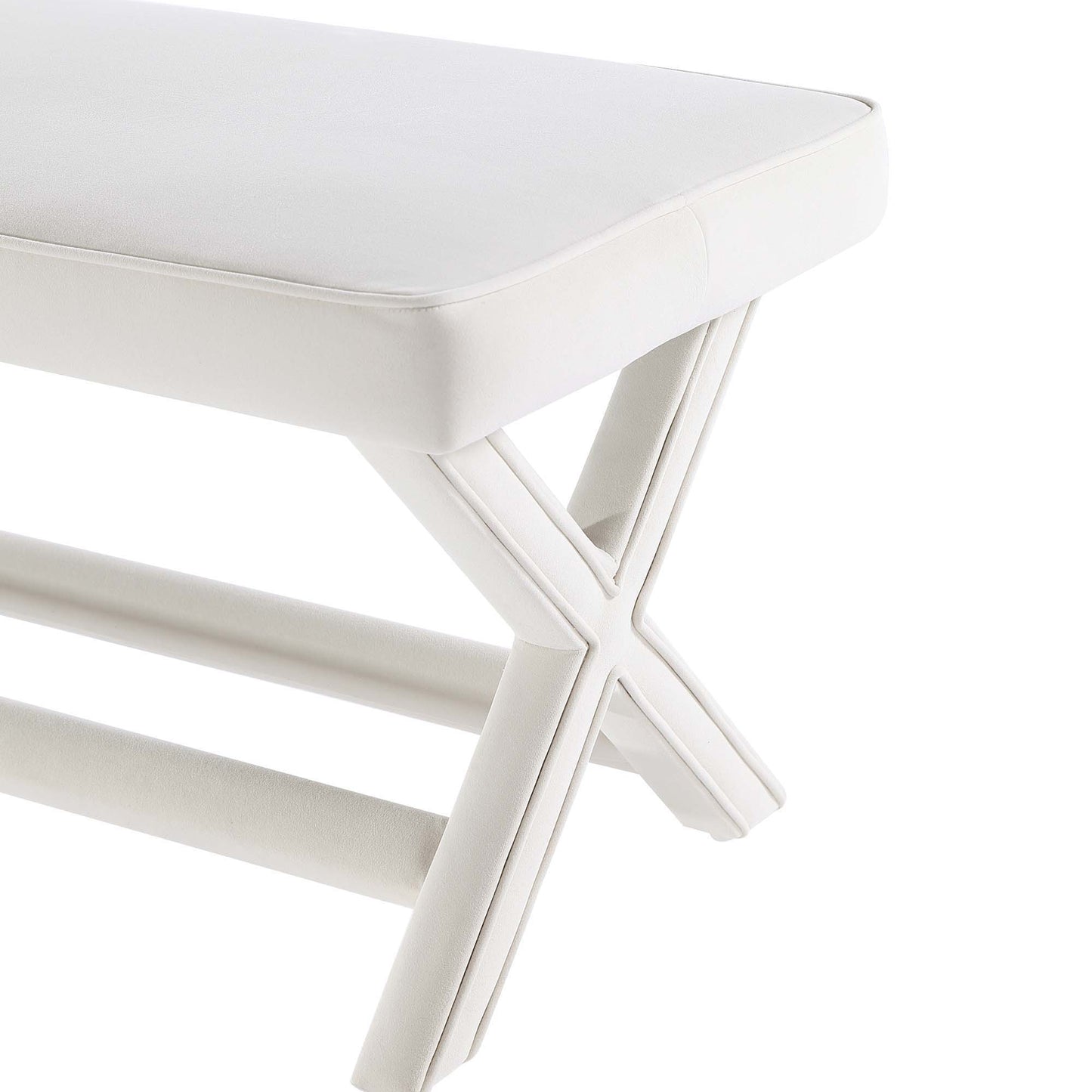 Manhattan Abigail - Velvet Accent Bench