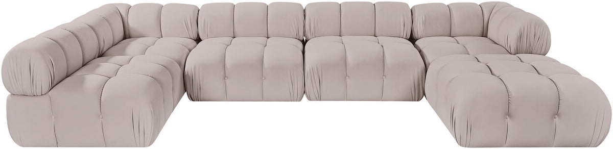 Orin - 6 Piece Modular Sectional (3 Modular Chairs, 2 Corner Chairs & Ottoman)