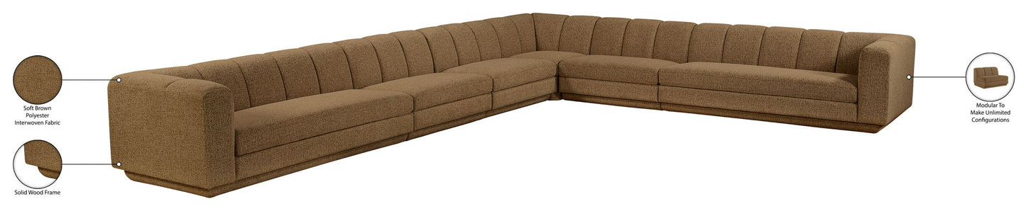 Modari - Sectional - Brown