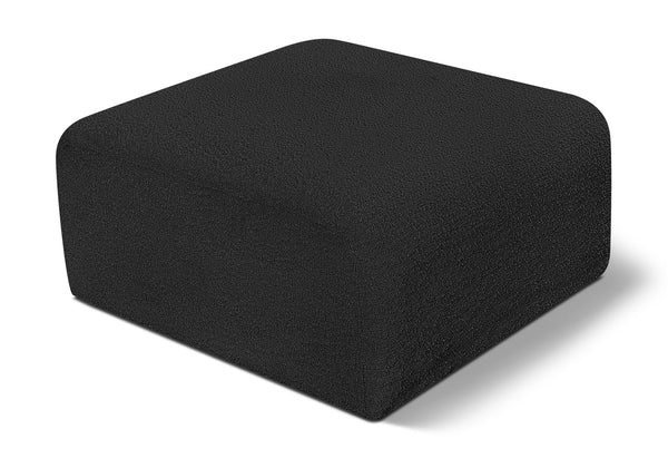 Arc - Boucle Fabric Ottoman