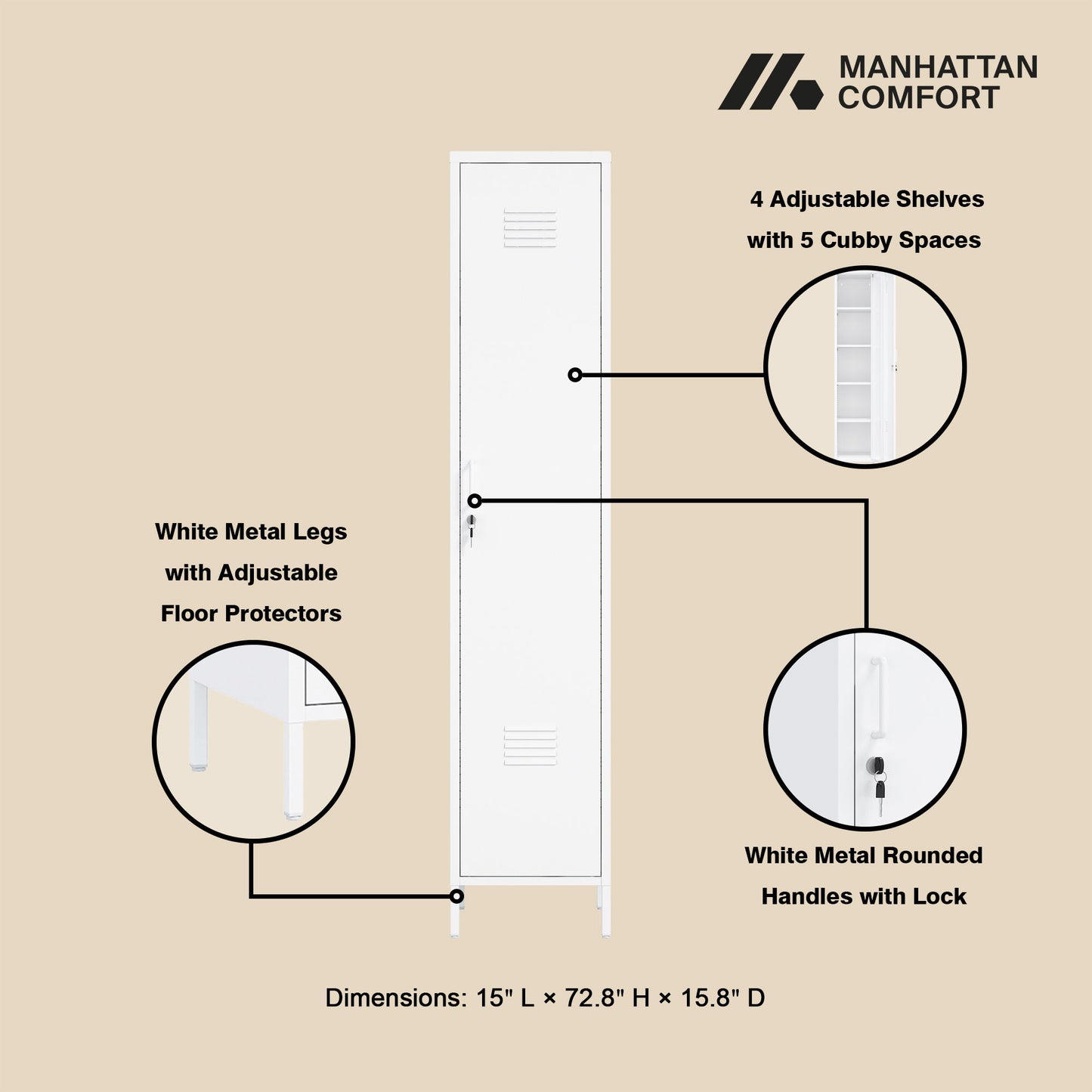 Manhattan Naomi - Storage Cabinet