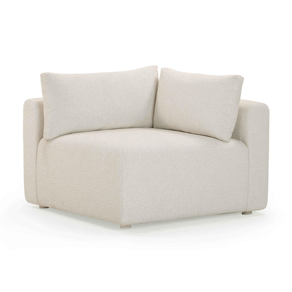 Hangover - Outdoor Modular Corner Chair - Cream