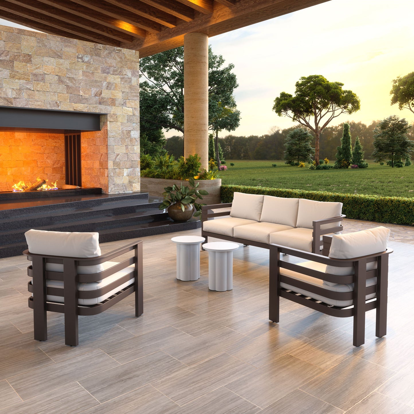Bal Harbor - Armchair - White