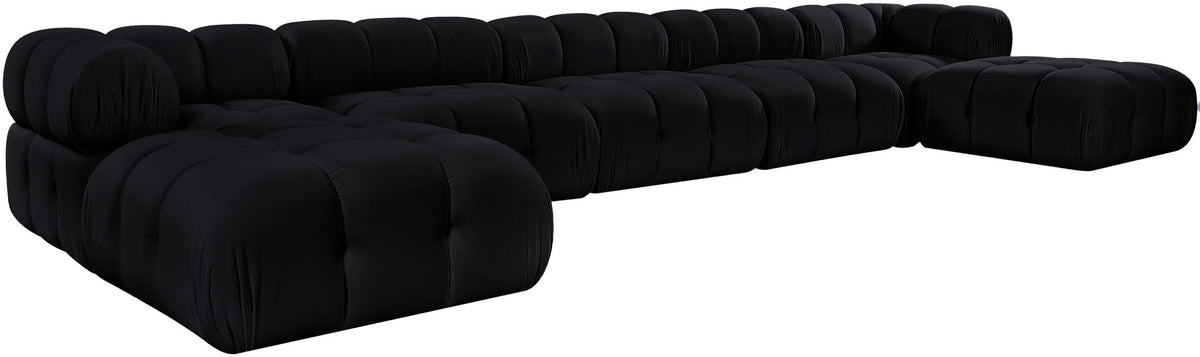 Orin - 7 Piece Modular Sectional (3 Modular Chairs, 2 Corner Chairs & 2 Ottomans)