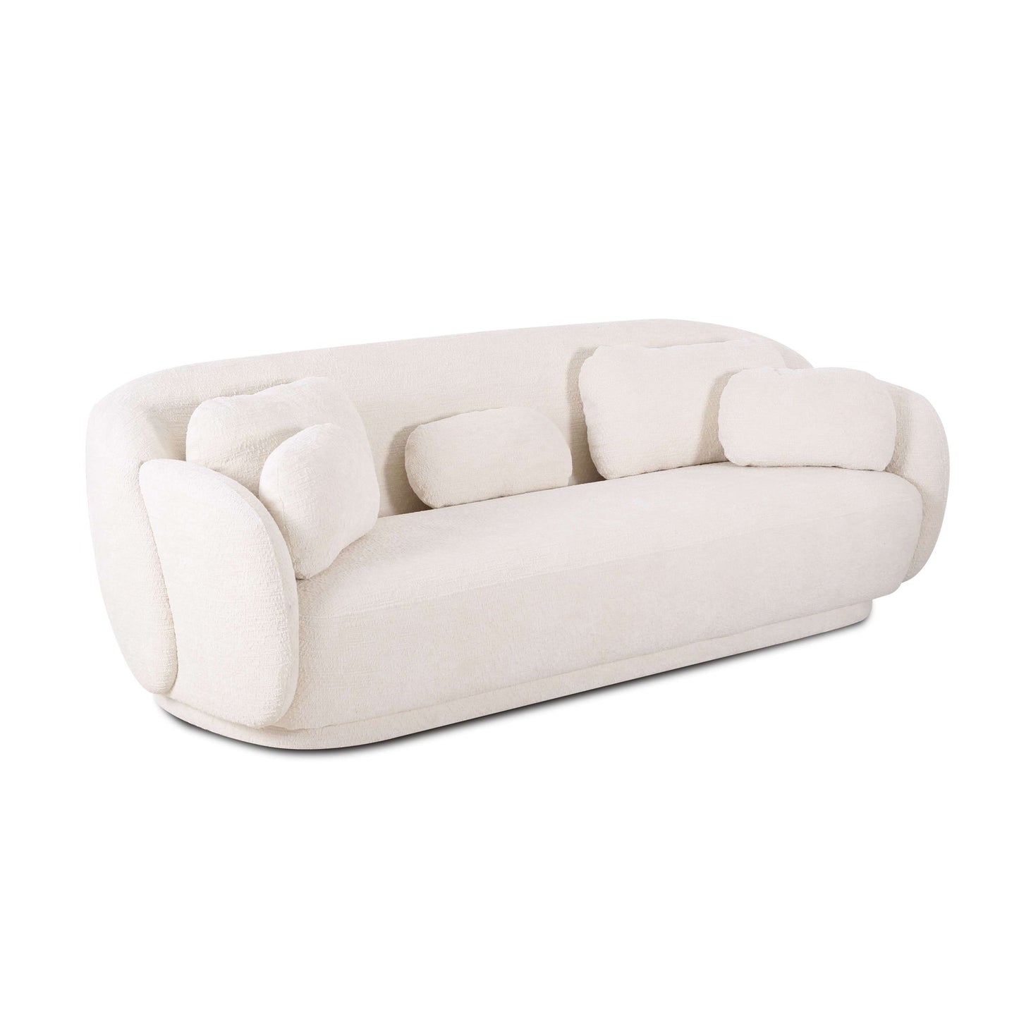 Misty - Knubby Fabric Sofa