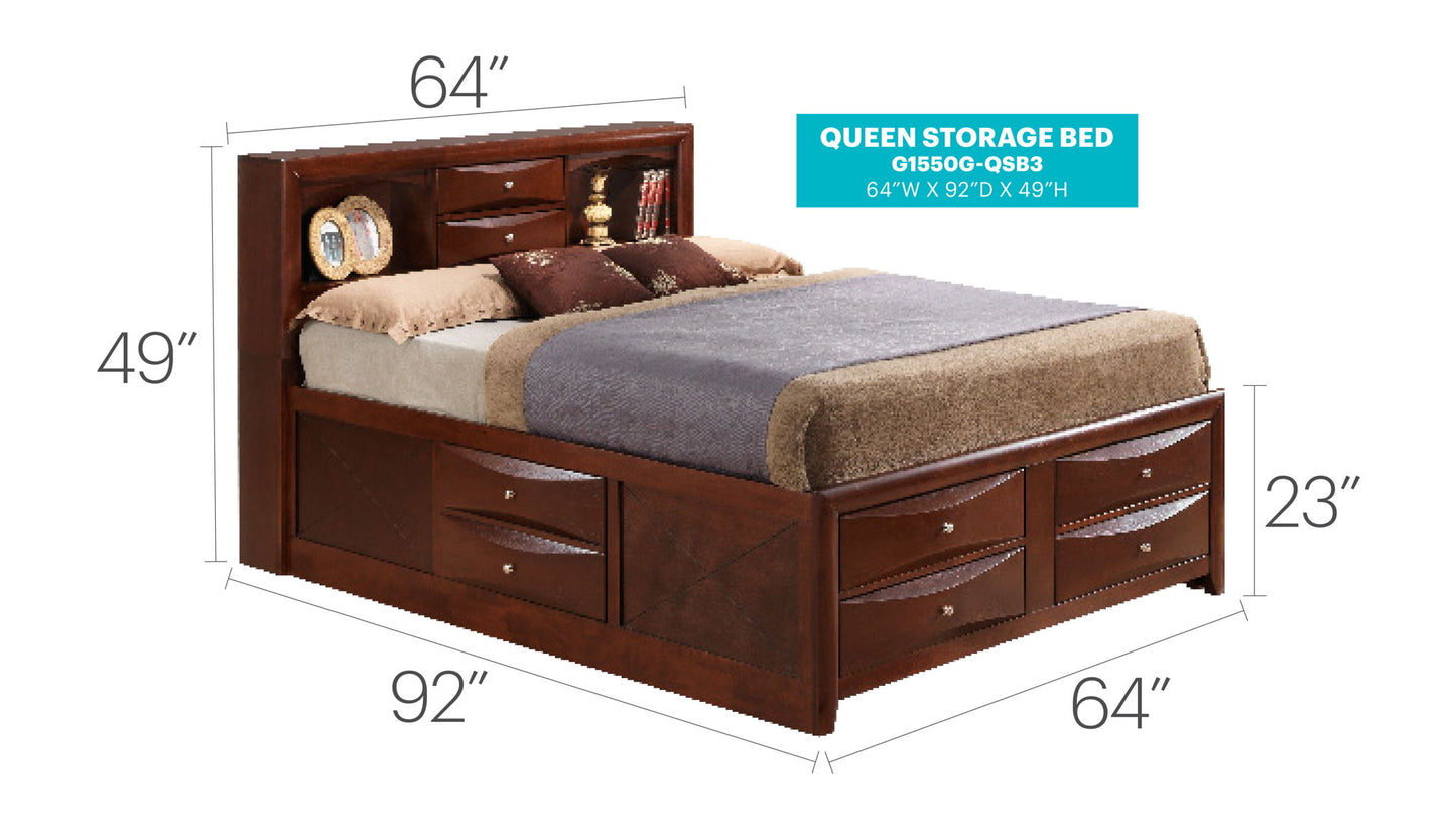 Glory Furniture - Marilla - Storage Bed
