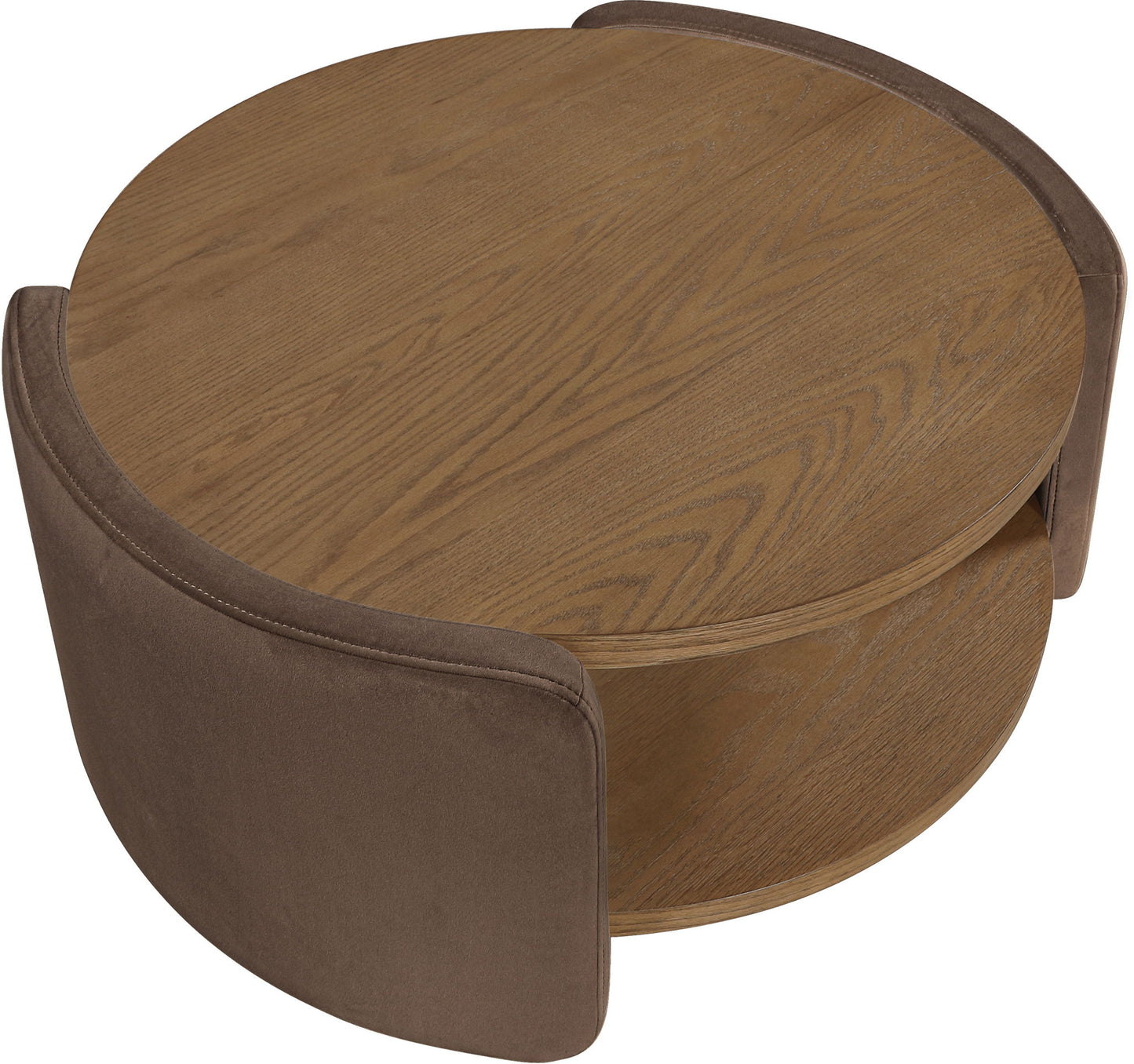 Wren - Velvet And Oak Veneer Coffee Table