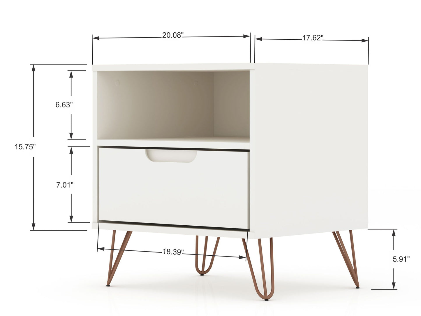 Manhattan Rockefeller - Nightstand