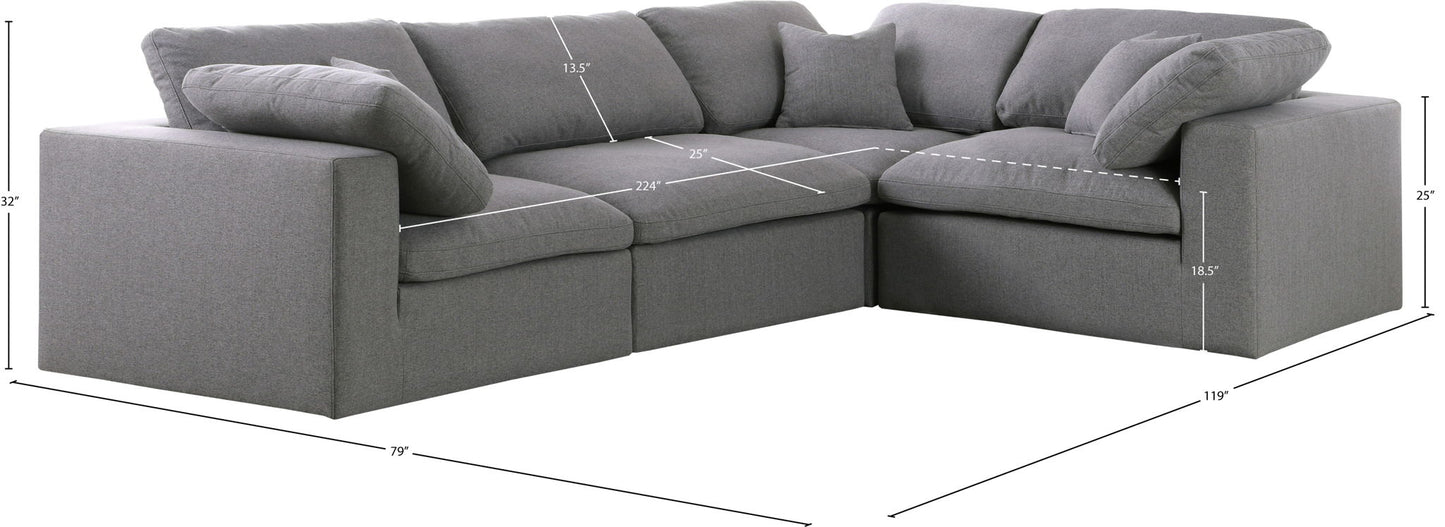 Serene - 4 Piece Modular Sectional