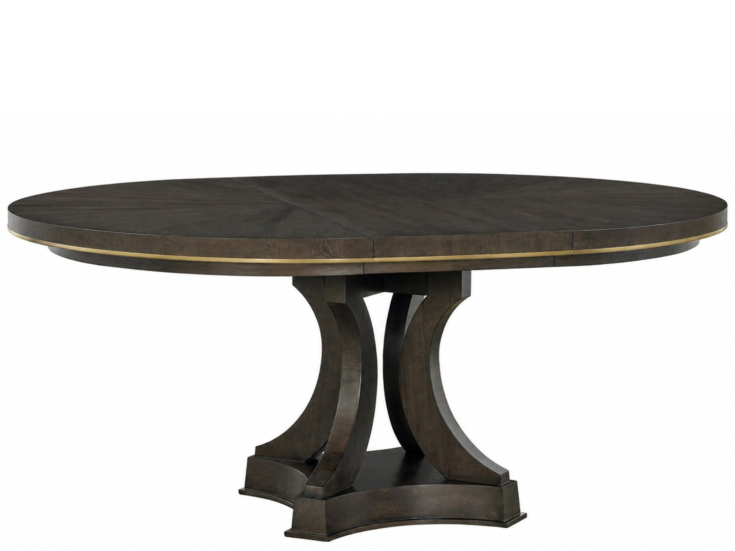 Fenwick - Round Dining Table - Dark Brown