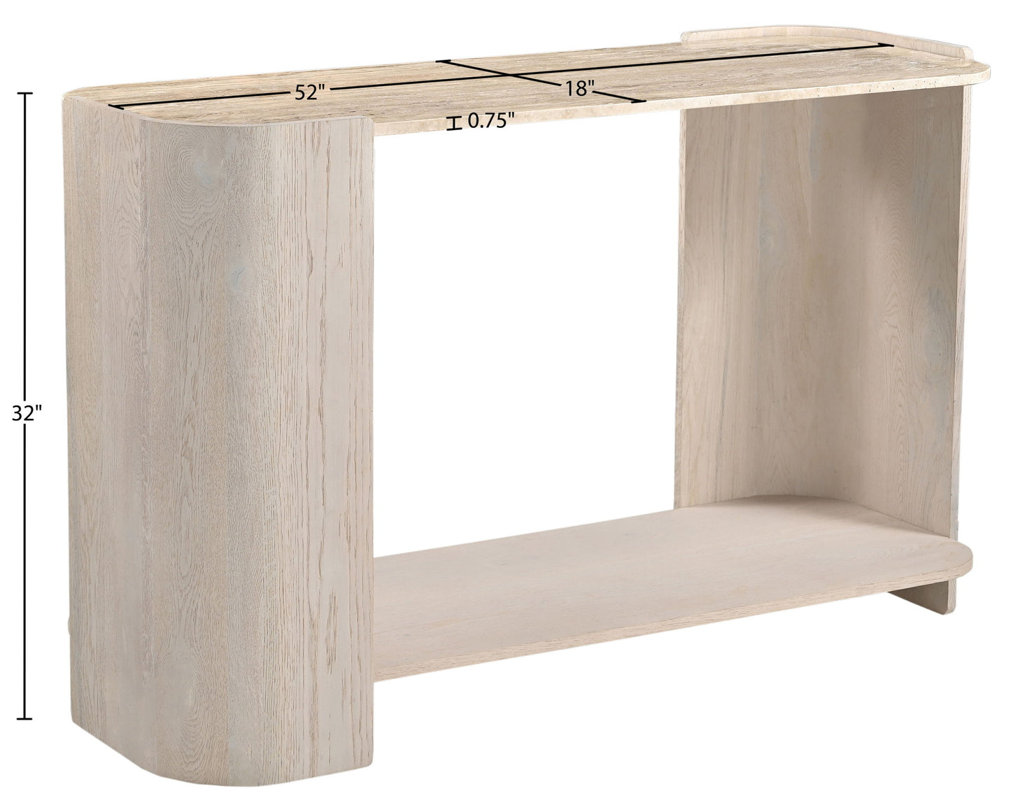 Calabria - Marble And Oak Wood Table