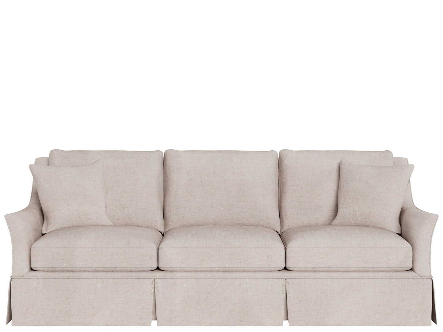 Henri - Skirted Sofa, Special Order - Beige