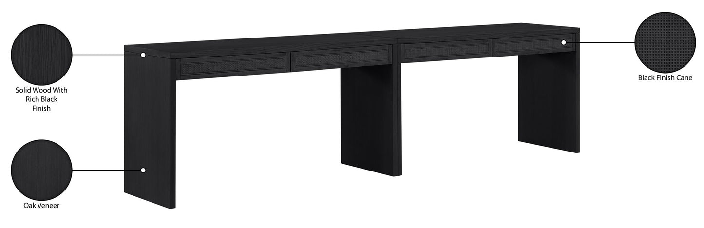 Avro - Solid Wood And Oak Veneer Desk