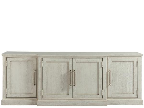 Escape - 84" Entertainment Console - Light Gray