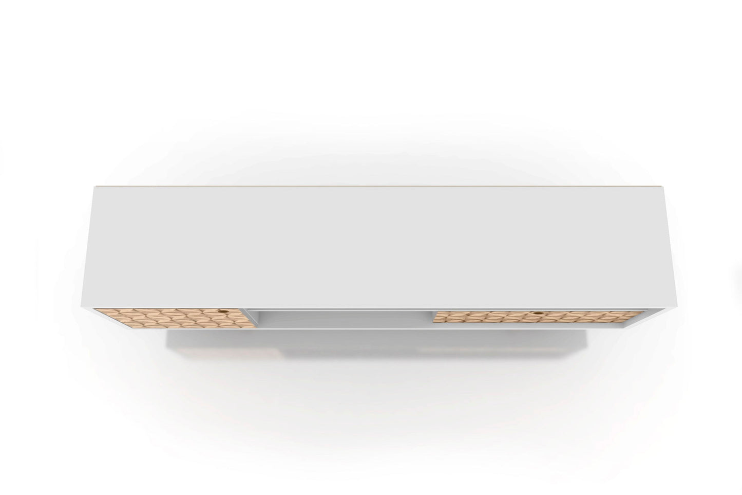 Manhattan Liberty - 71" TV Stand With White Frame