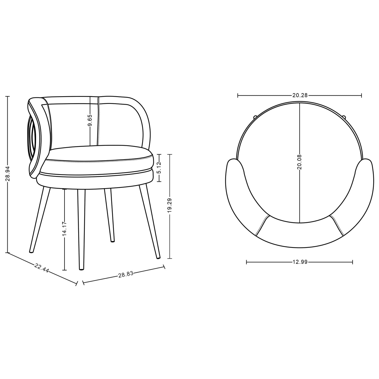 Manhattan Kaya - Dining Chair