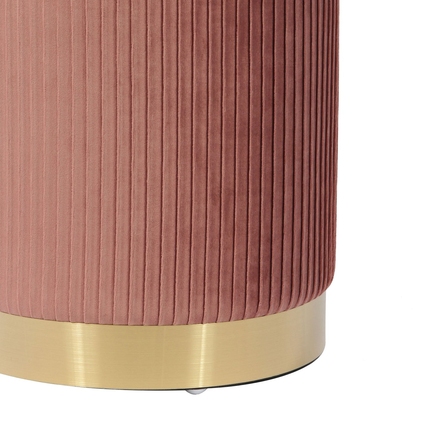 Zoe - Velvet Storage Ottoman