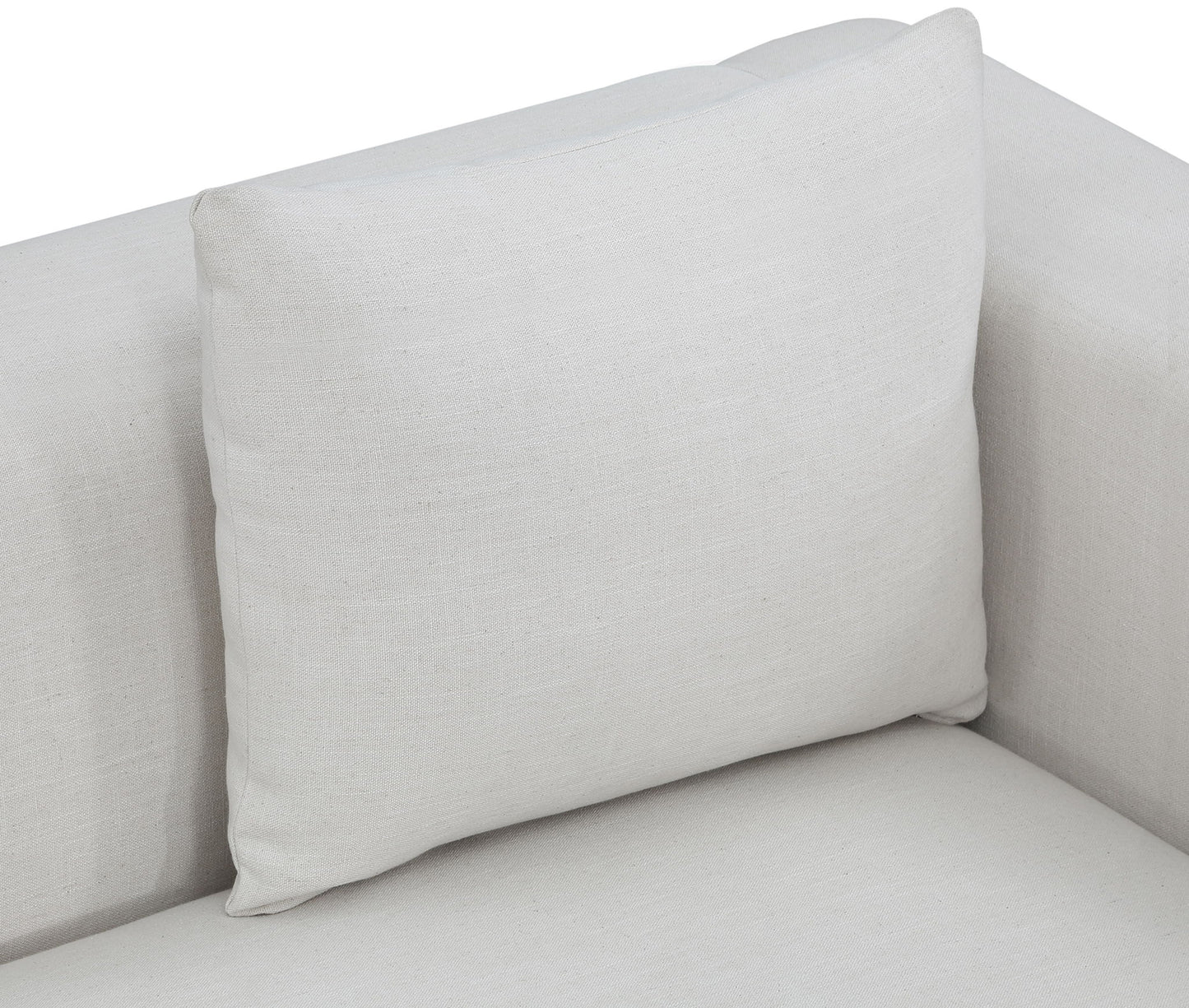 Alfie - Linen Textured Fabic Loveseat