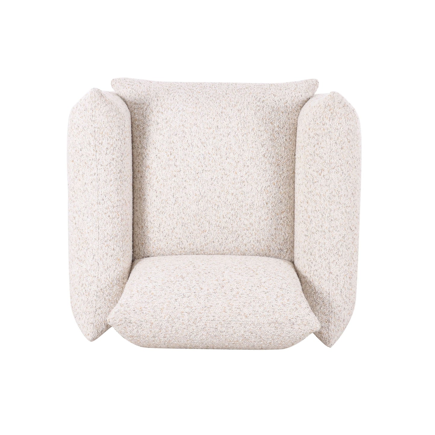 Saint Tropez - Nubby Fabric Armchair - Sand
