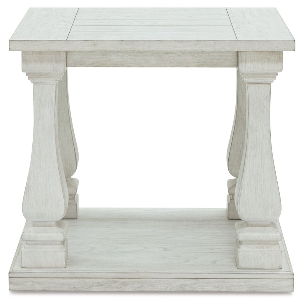 Arlendyne - Rectangular End Table - Antique White