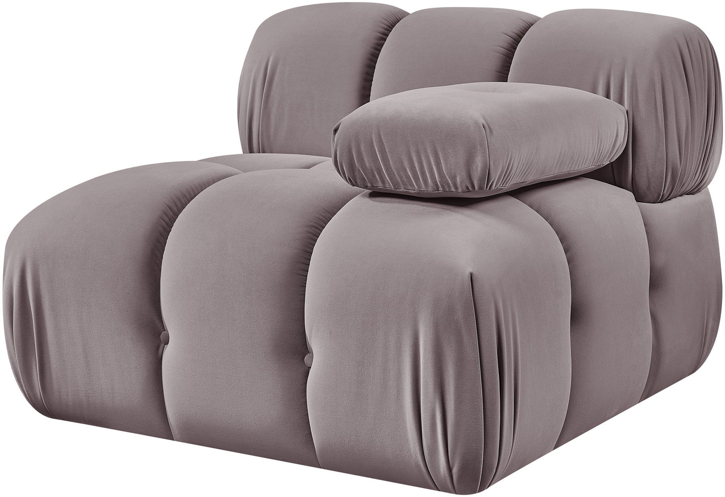 Orin - Velvet Performance Fabric Upholstered Modular Chair