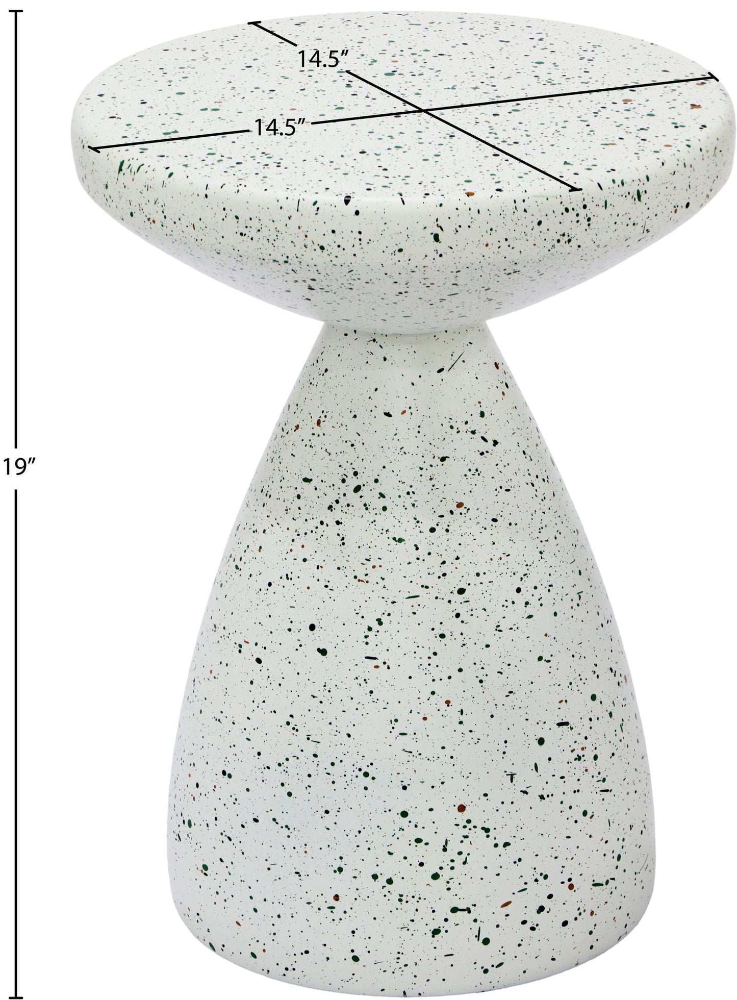 Anika - Iron Terrazzo Table