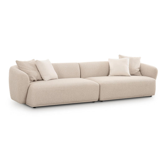 Sylvie - 4-Seater Sofa - Cream
