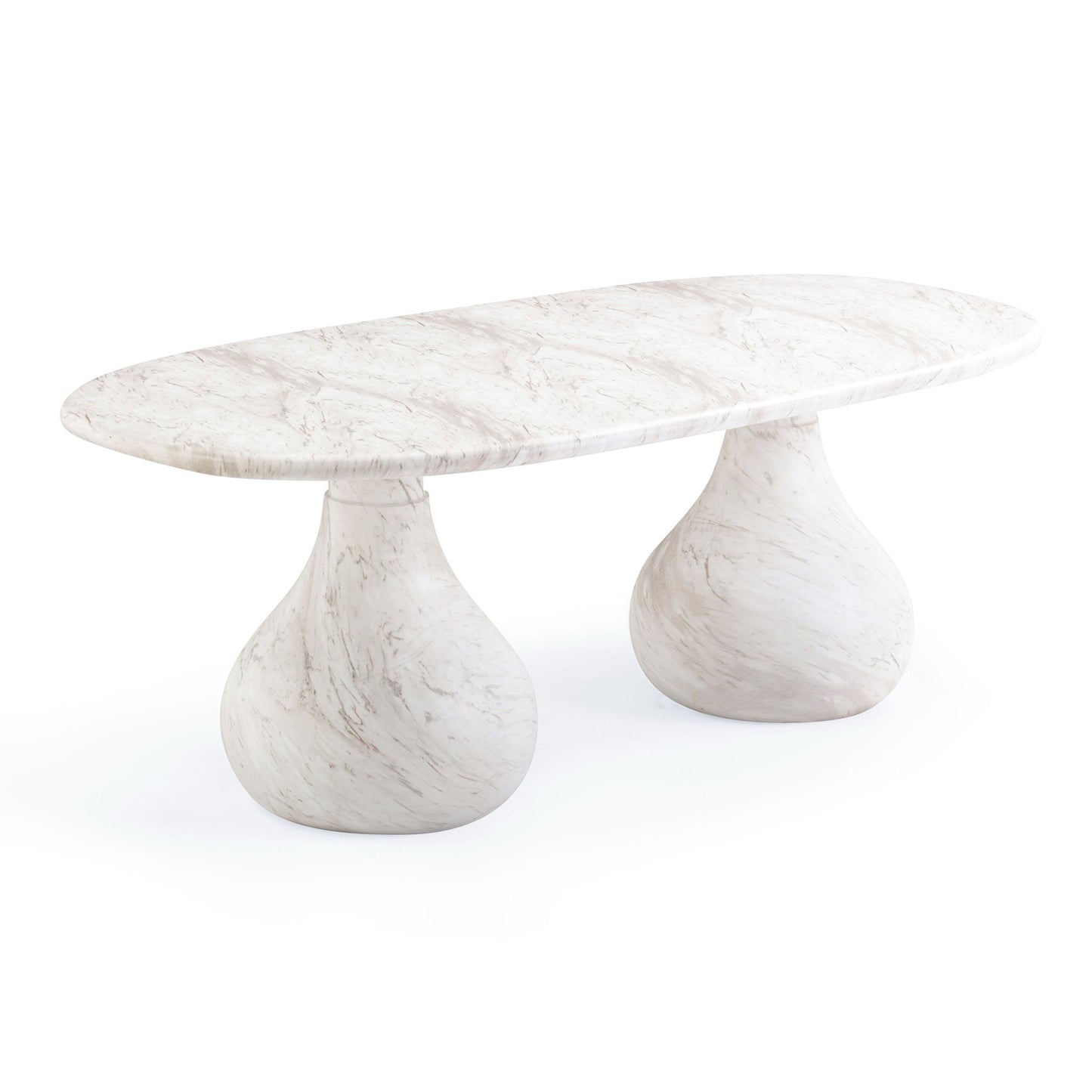 Smooch - 87" Indoor / Outdoor Oval Dining Table