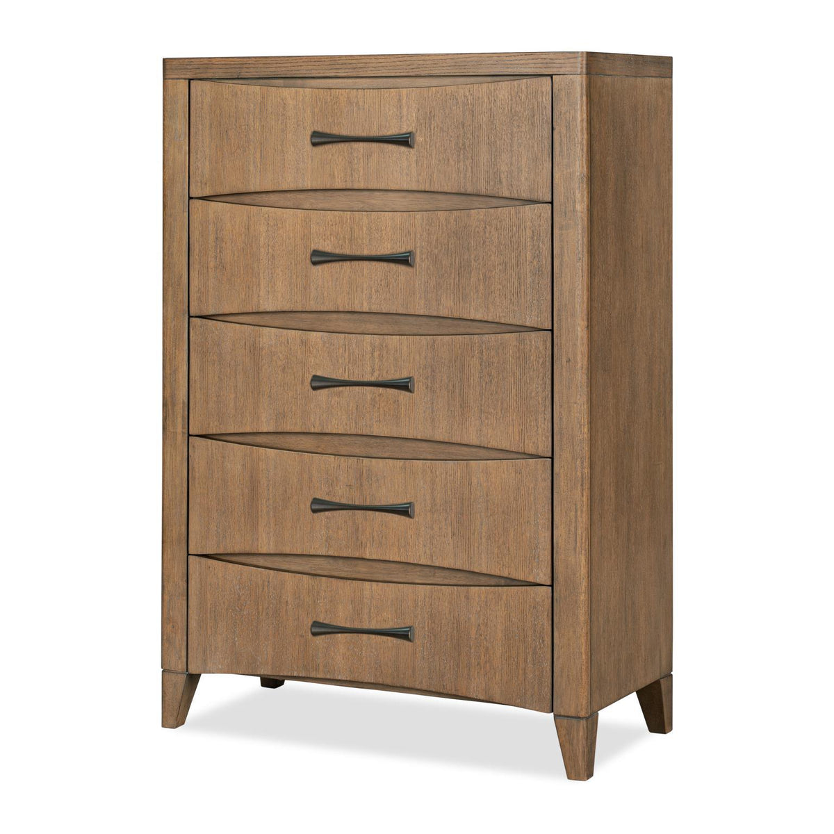Horizons - Chest (5 Drawers) - Tweed