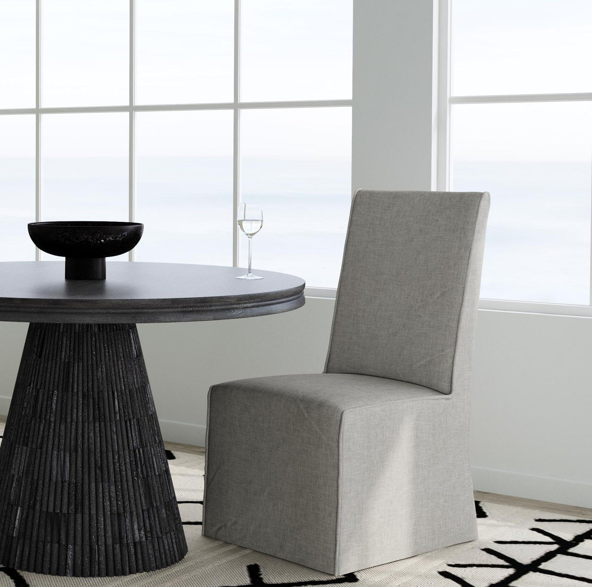 Mackie - Dining Chair (Set of 2) - Hempstead Dove