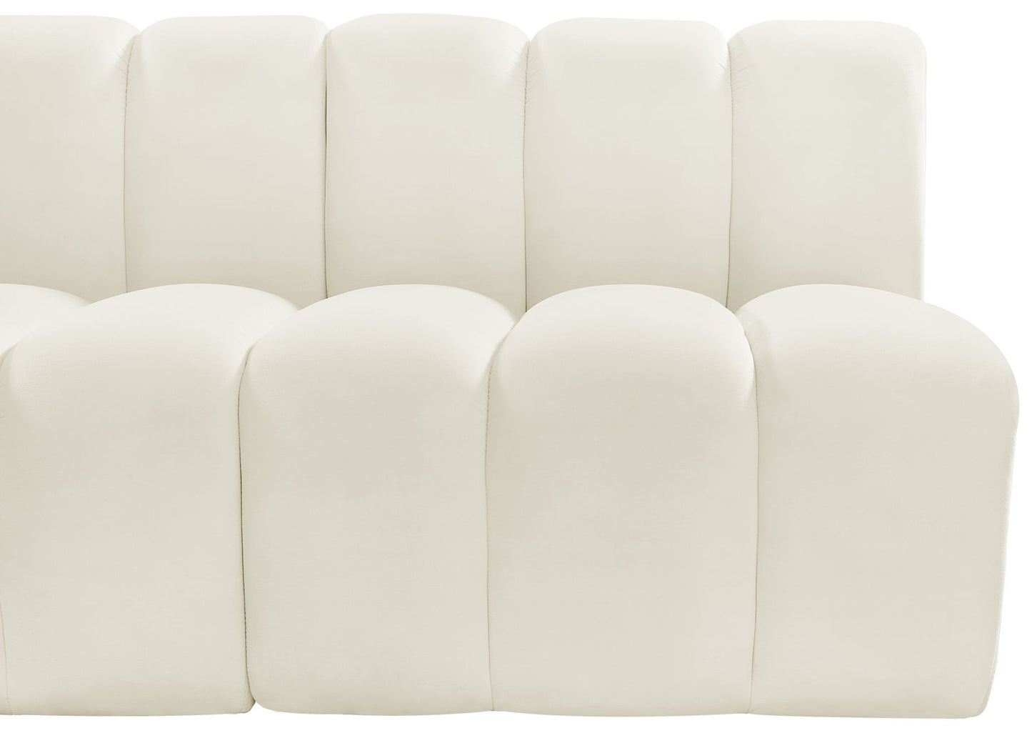 Arc - Velvet 3 Piece Modular Corner Sofa