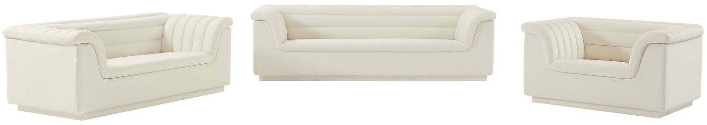 Cascade - Velvet Loveseat