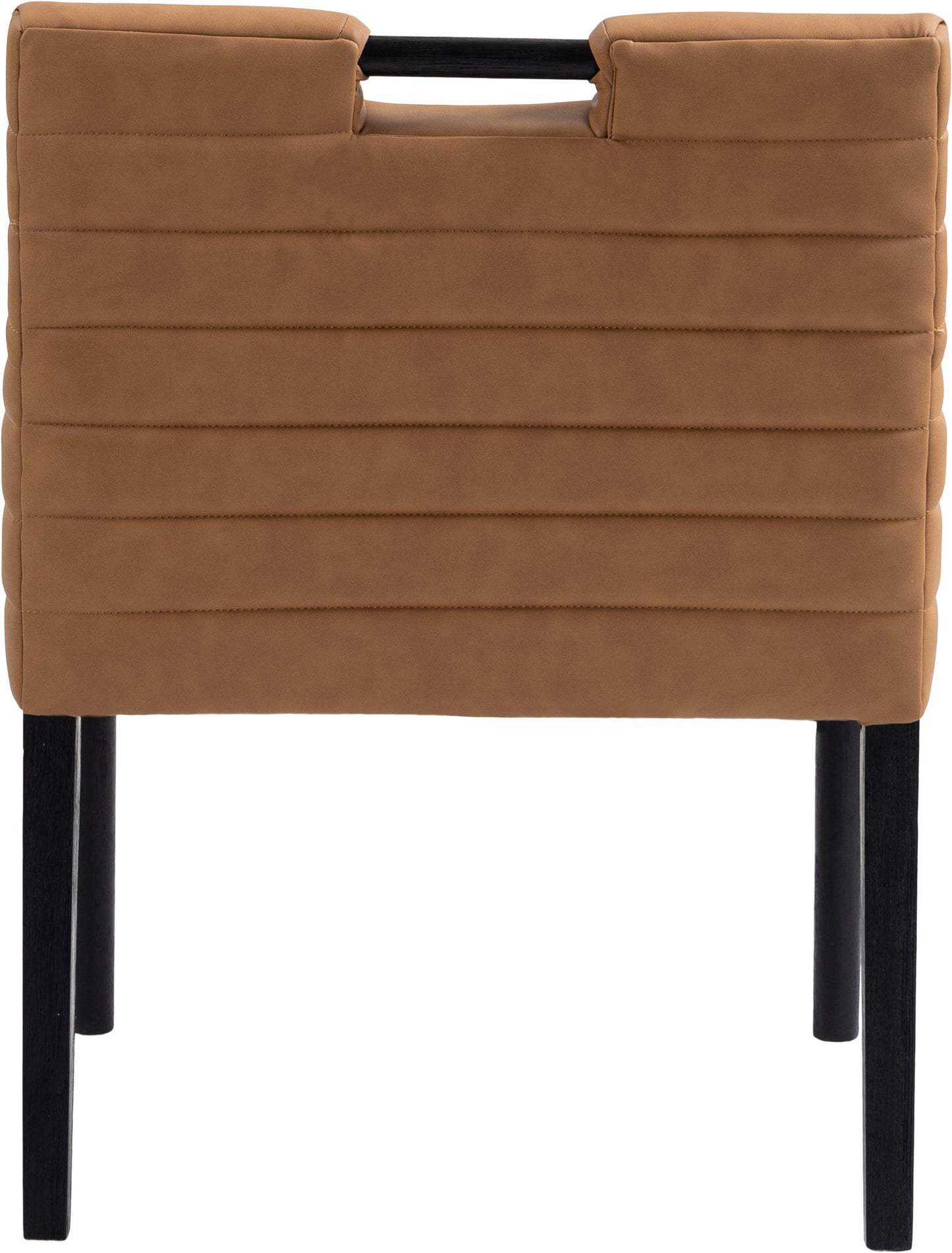 Aimee - Dining Arm Chair - Black Legs