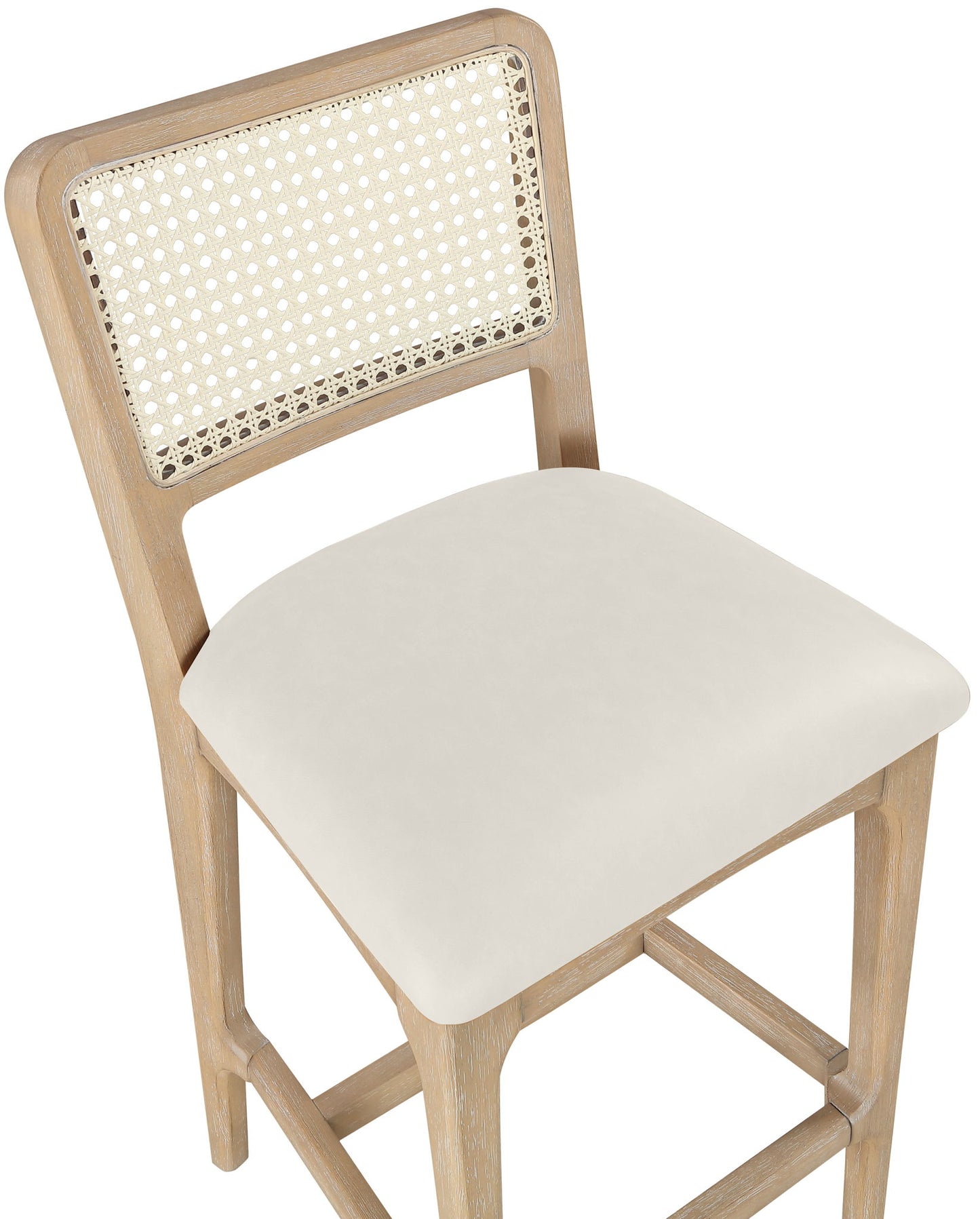 Atrium - Counter Stool With Brushed Natural Base (Set of 2)