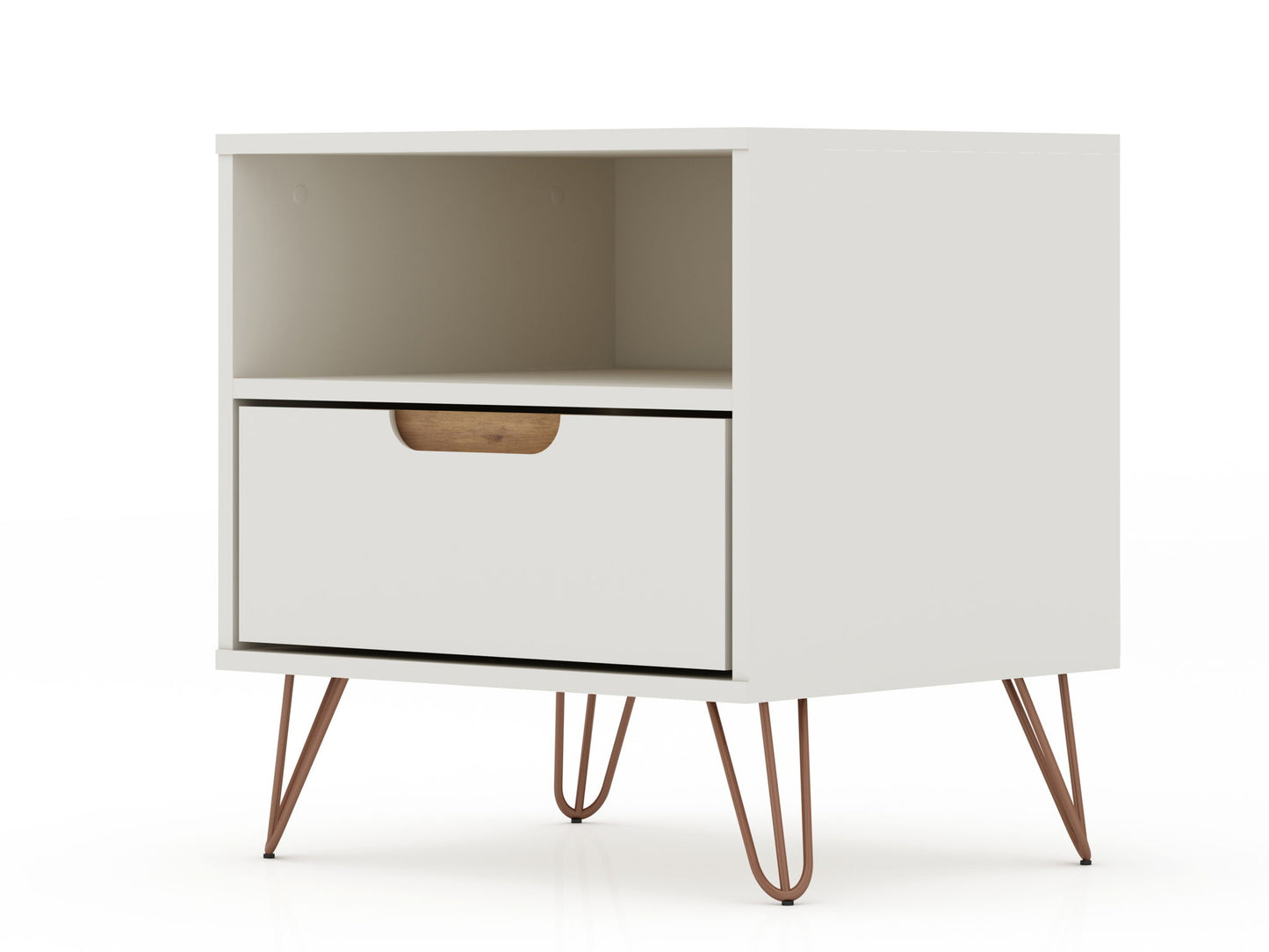 Manhattan Rockefeller - 1-Drawer Nightstand