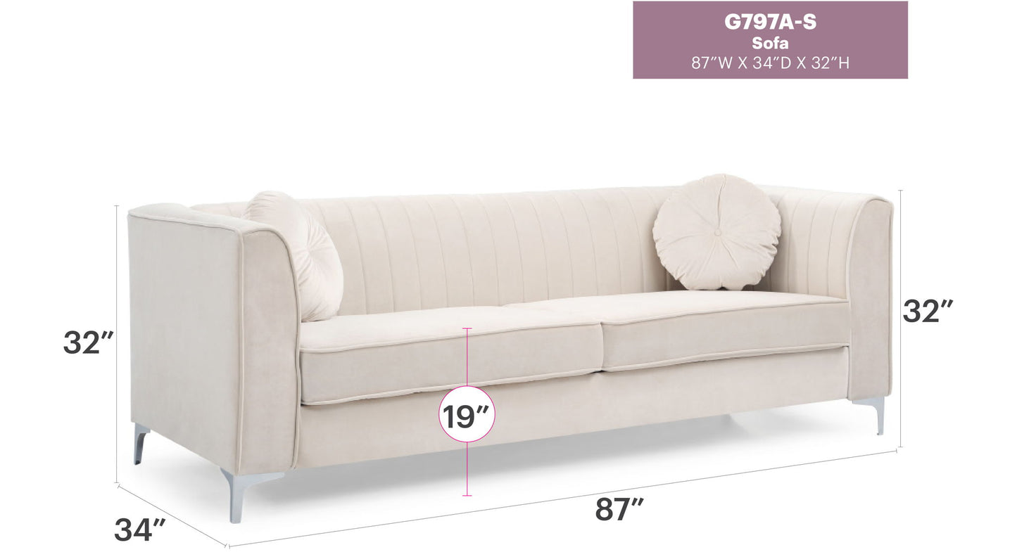 Glory Furniture - Delray - Sofa