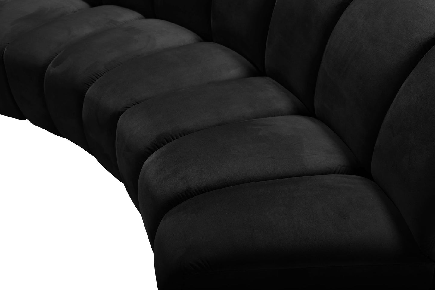 Infinity - 10 Piece Velvet Modular Sectional