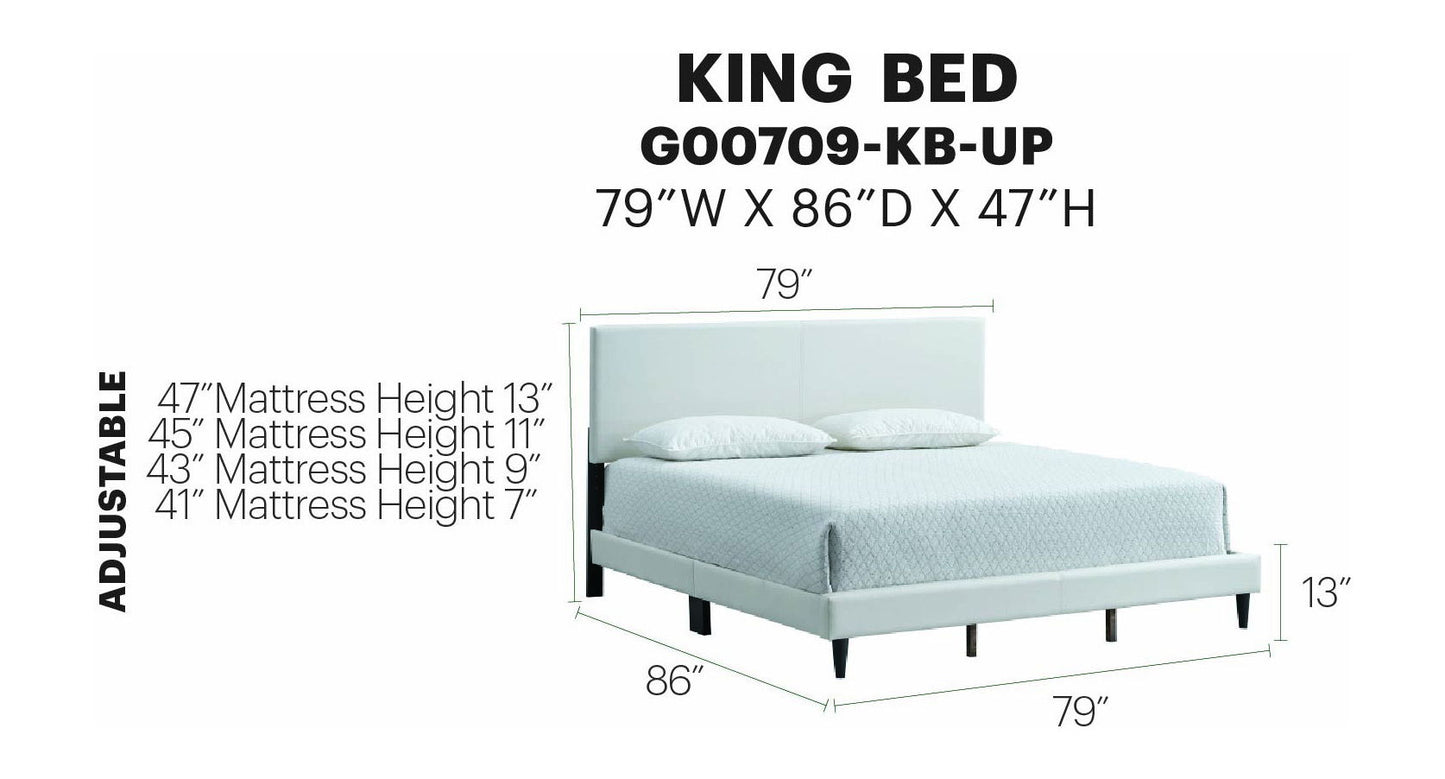 Baron - Upholstered Platform Bed