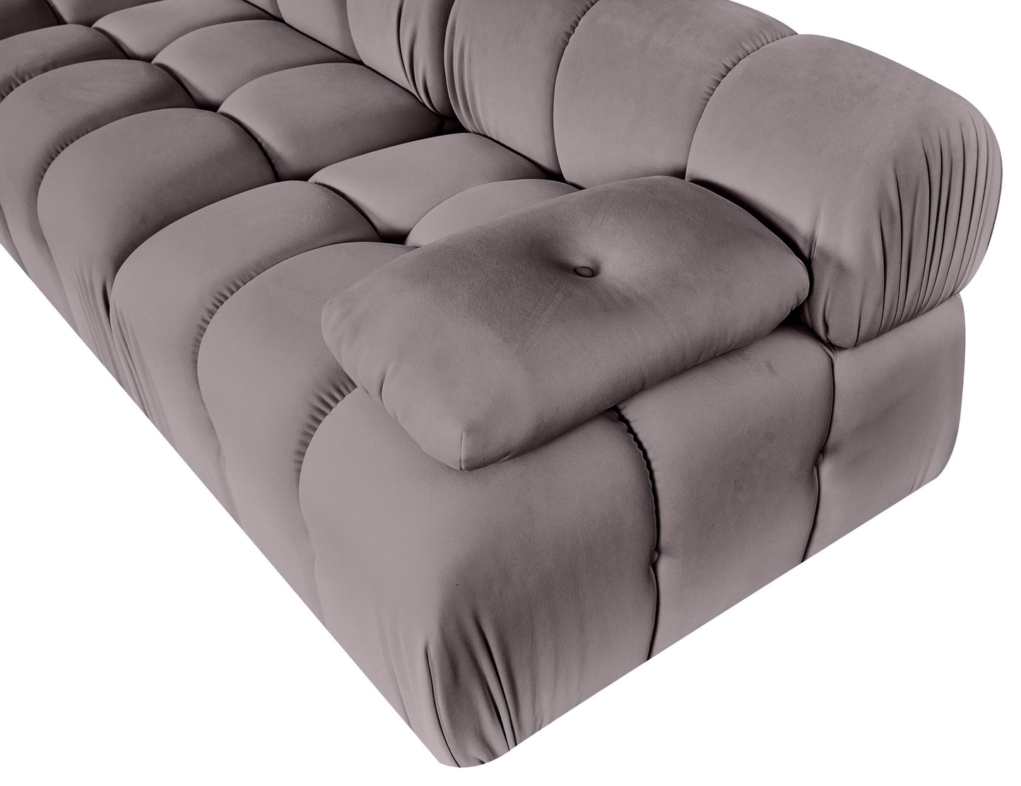 Orin - Velvet 3 Piece Modular Sofa