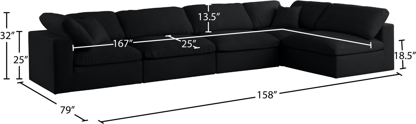 Serene - 5 Piece Modular Sectional