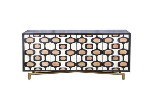 Paxton - Server - Ebony Mango / Ivory / Natural Mango