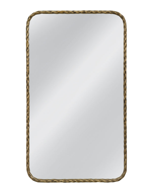 Aria - Wall Mirror - Antique Brass