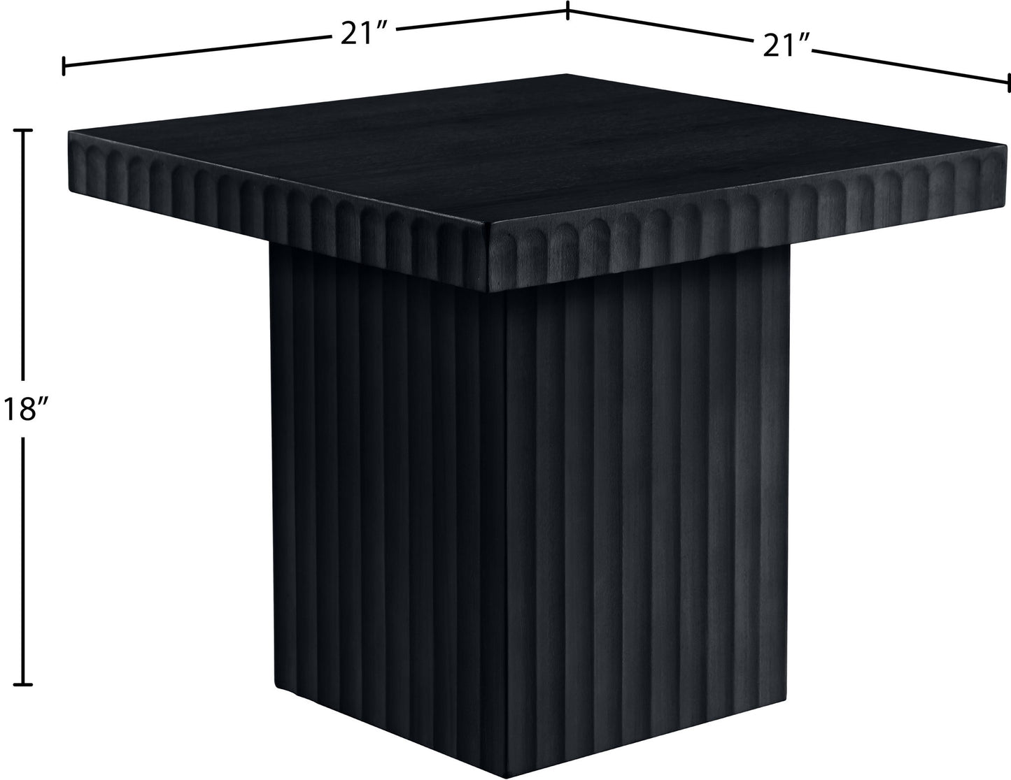 Spencer - 18" Oak Veneer Coffee Table