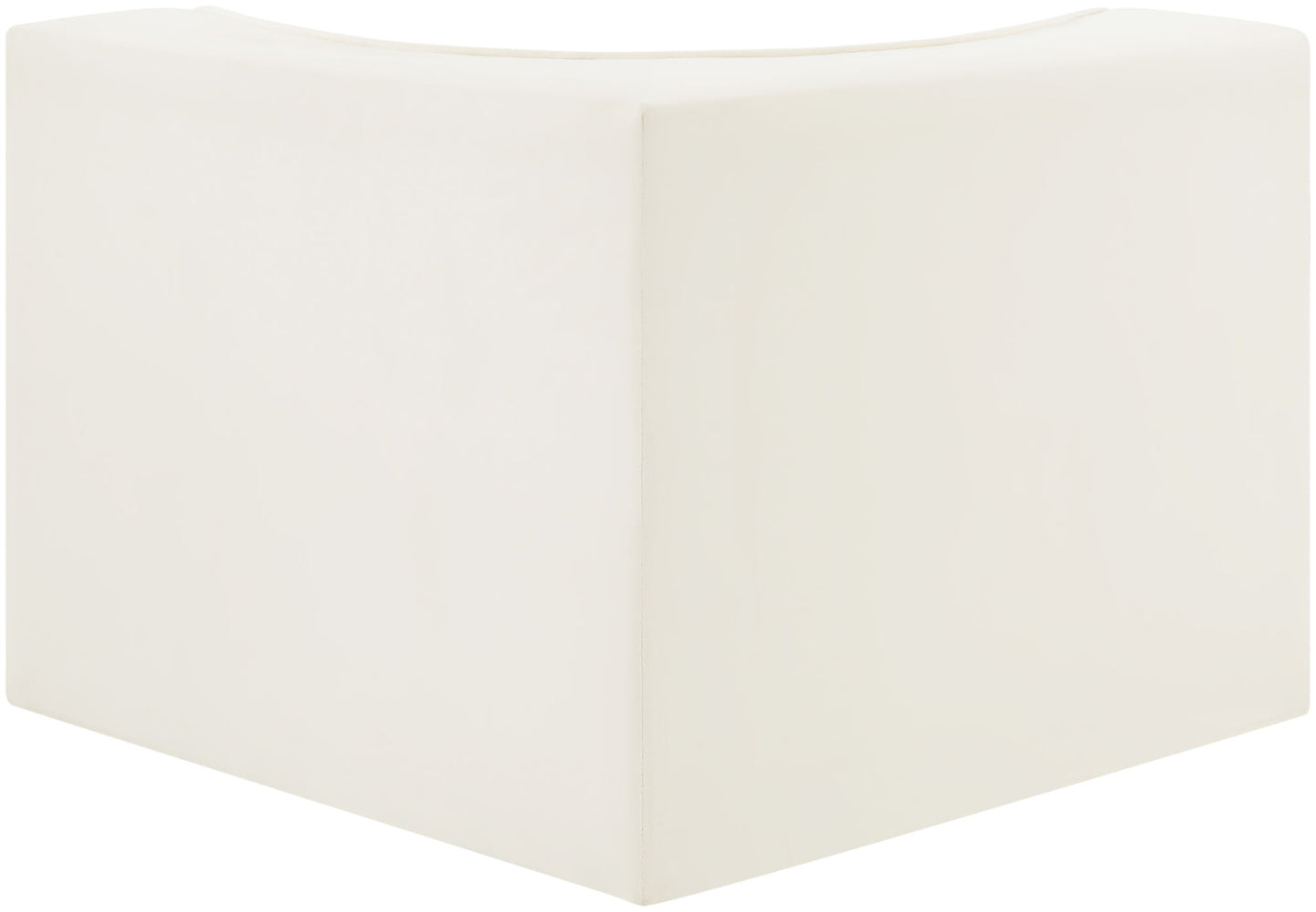 Rummi - Velvet Performance Fabric Upholstered Modular Corner Chair