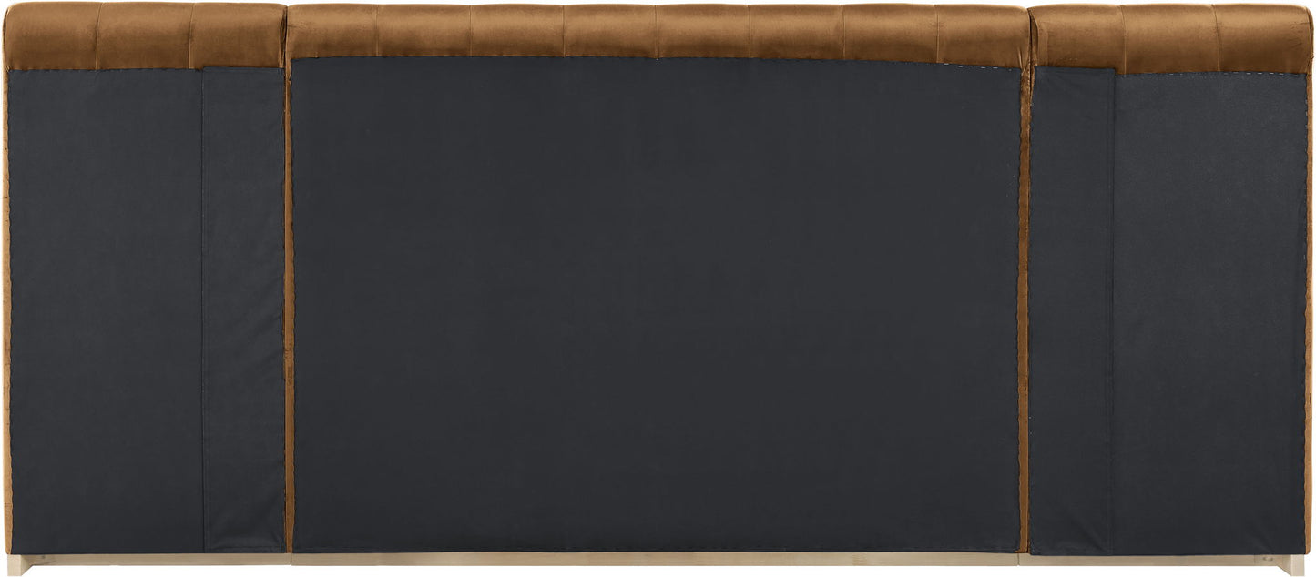 Amara - Velvet Upholstered Bed